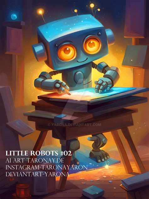 Little Robots #02 by Yarona on DeviantArt