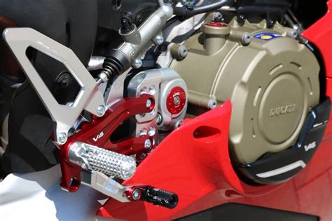 CNC Racing Special Edition Billet Rearsets Ducati Panigale V4 S