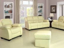 Valencia Cream Leather Recliner Sofa Collection Leather Sofas