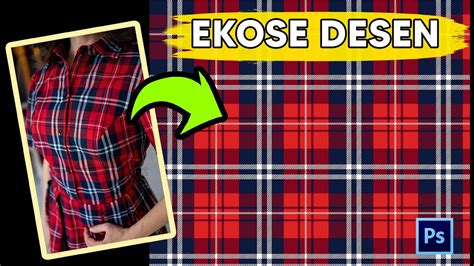 Ekose Desen Nasil Yapilir How To Make Plaid Pattern In Photoshop