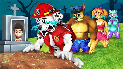 Paw Patrol The Movie R I P Chief Ryder Marshalls Deep Sorrow