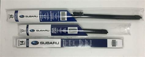 Subaru Subaru Forester Front Rear Windshield Wiper Full Blade