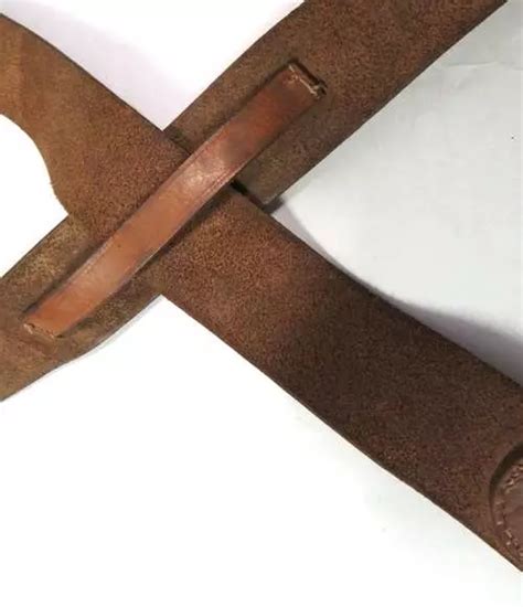 Rare Boer War Period Attributed Officers Sam Browne Belt Sword Frog