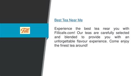 PPT - Best Tea Near Me Fillicafe PowerPoint Presentation, free download - ID:12150748