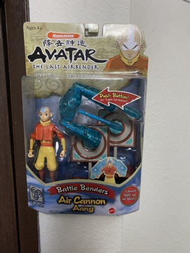 Avatar The Last Airbender Air Cannon Aang Action Figure Nickelodeon Moc