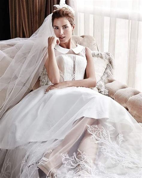 Duchesse Satin Wedding Dress With Peter Pan Collar