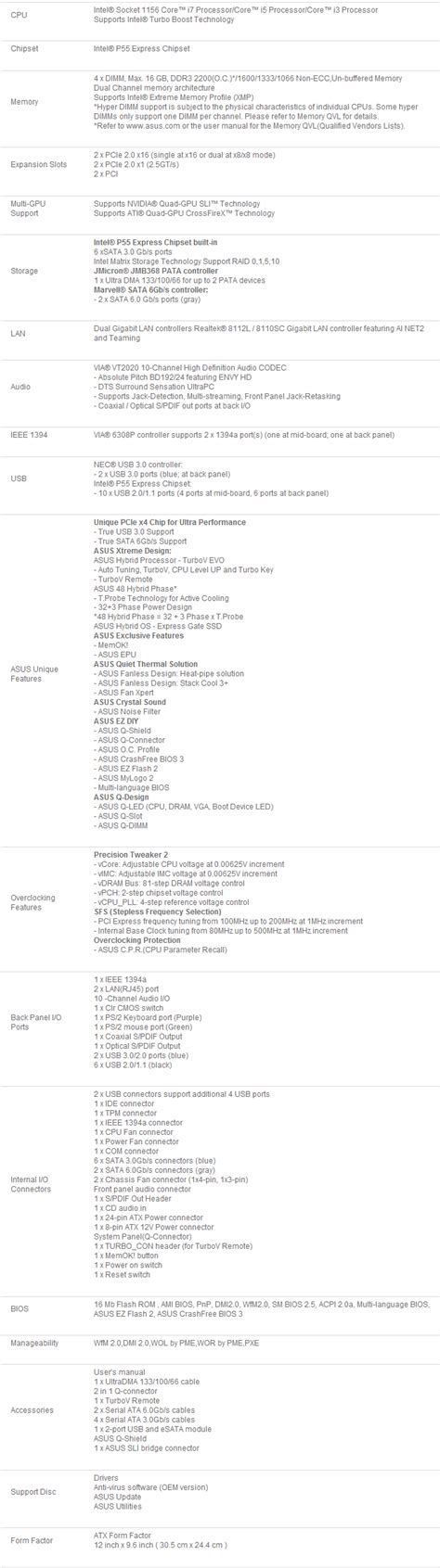 Asus P7P55D-E Premium Review (Page 1 of 13) | APH Networks