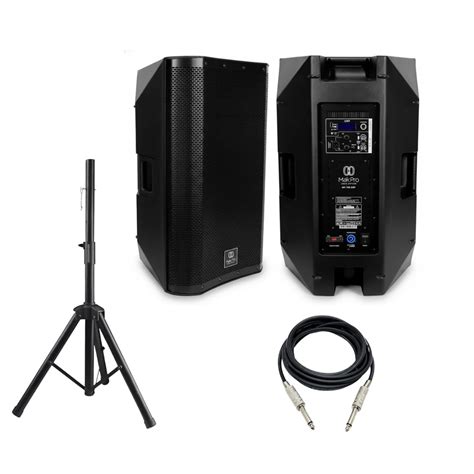 Marca De Caixa De Som Profissional - Kit Caixa de Som Ativa MakPro 350W Profissional Woofer 15” Alta ...