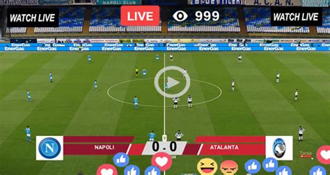 Live Football Napoli Vs Atalanta Live Streaming Coppa Italia Semi