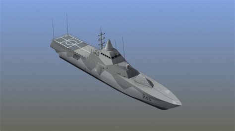 ArtStation - Visby Class Corvette | Game Assets