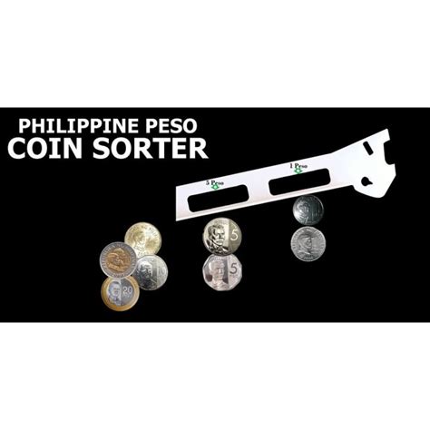 Philippine Peso Coin Sorter Slider Only V2 Lazada Ph