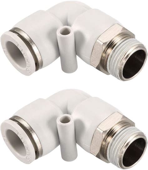 Pulsador neumático para conectar el conector codo macho 12 mm tubo OD X