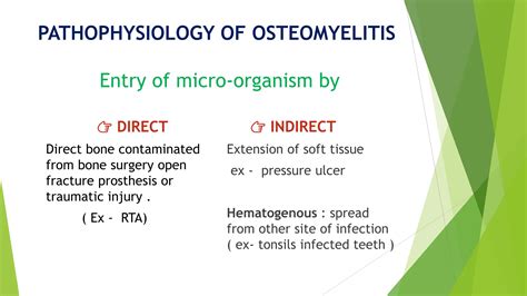 Osteomyelitis Ppt Or Slide Share It Is A Bone Disease Ppt Free Download