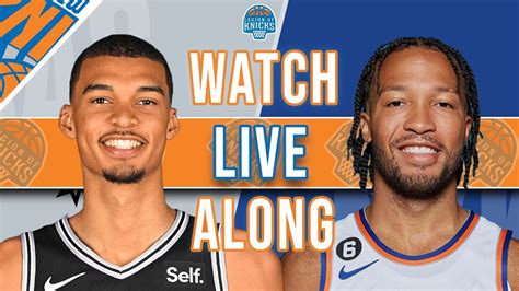 New York Knicks Vs San Antonio Spurs Live Play By Play Post Game