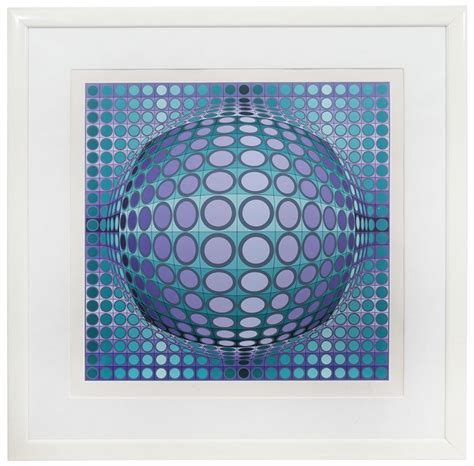 Lot Victor Vasarely Limited Edition Lithograph