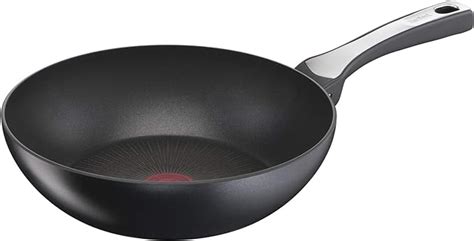 Tefal Unlimited On Poêle Wok 28 cm Résistante aux rayures Tous feux