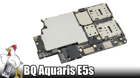 Guía del BQ Aquaris E5s Cambiar placa base YouTube