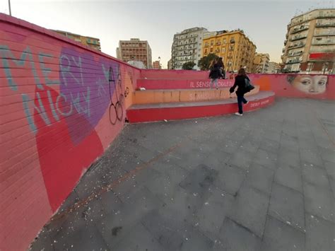 Napoli Sfregiato Il Murale Realizzato A Piazza Nazionale Dedicato Alla