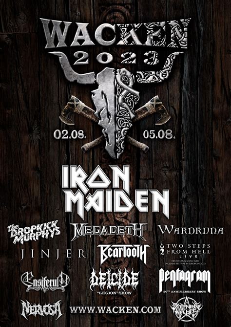 Primeras Confirmaciones Del Wacken Open Air 2023 Metaltrip