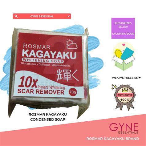 Rosmar Kagayaku Bleaching Whipped Soap Scar Remover Per Piece ROSMAR