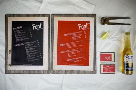 25 Inspiring Restaurant Menu Designs - Design Swan