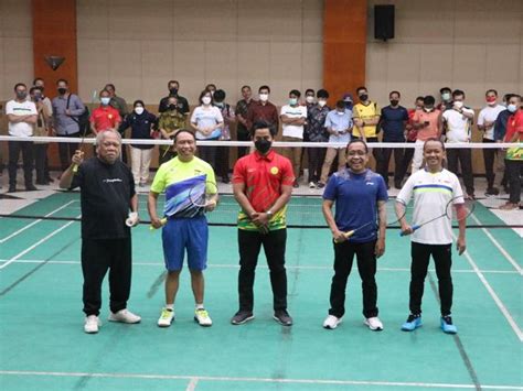 Kementerian Atr Bpn Berpartisipasi Dalam Turnamen Badminton Kasetpres