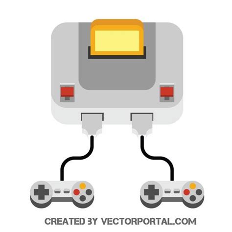 Game Console Vector Graphics Vector Graphics Free Vector