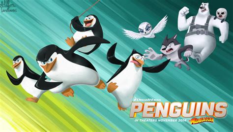 Penguins Of Madagascar By AllforCartoons On DeviantArt