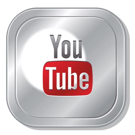 Youtube Square Logo PNG & SVG Design For T-Shirts