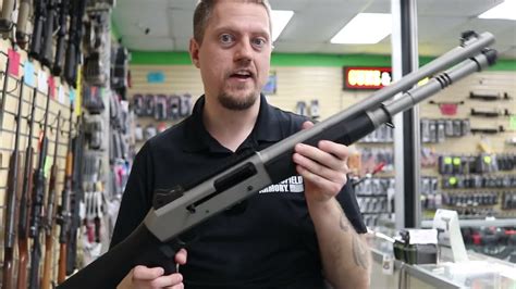 Benelli M4 H2O Tactical Shotgun Titanium Cerakote Quick Look SKU 11794