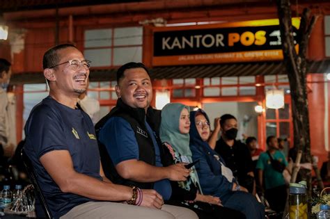 Menparekraf Terkesan Dengan Wajah Baru Kawasan Wisata Heritage Bandar