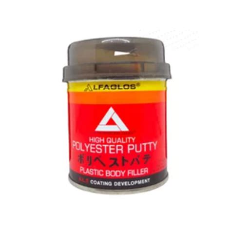 Jual Dempul Plastik Alfaglos Gram High Quality Polyester Putty