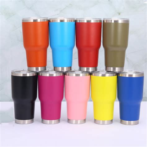 Custom Logo Stainless Steel Tumbler China Yetis Price 20oz 30oz Double