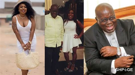 Afia Schwarzenegger Shares Photos With Prez Nana Addo