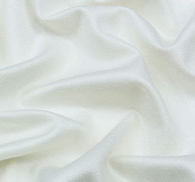 White Cashmere Fabric: 100% Cashmere Exclusive Fabrics from France by ...