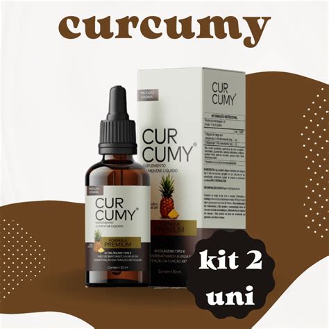 Curcumy Original Nova Fórmula Dores Nas Articulações 30ml Corre Que