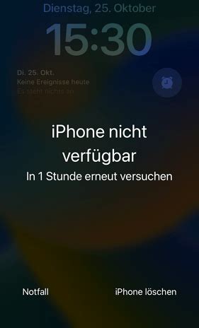 iPhone nicht verfügbar 5 Lösungen für Fehlermeldung