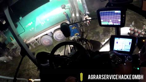 Gopro Claas Xerion Saddle Trac Bei Nacht Claas Sgt