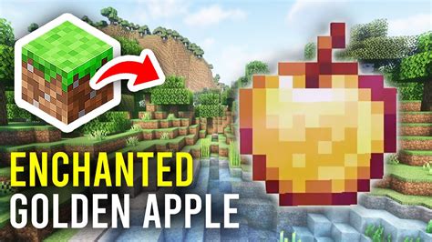 How To Make Enchanted Golden Apple In Minecraft Full Guide Youtube