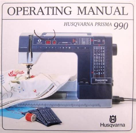 Viking Husqvarna 990 Prisma Sewing Machine Instruction Manual Sewing