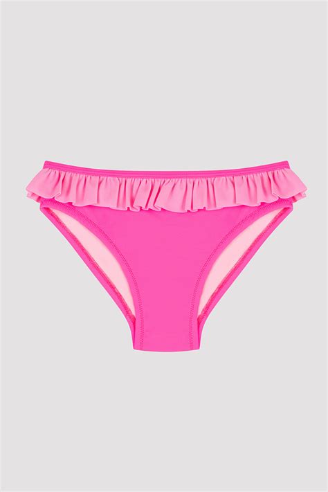 K Z Ocuk Papatya Desenli Gen Bikini Tak M Plhc R Iy Mix Ok Renkli Penti