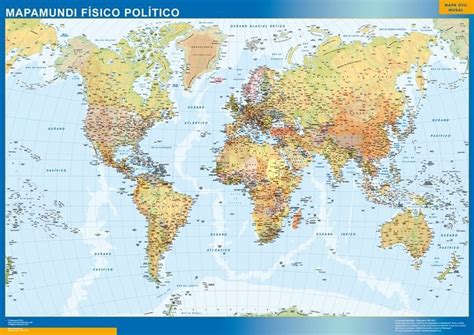 Trastornado animal Fracaso mapamundi fisico politico cada vez Realmente ...