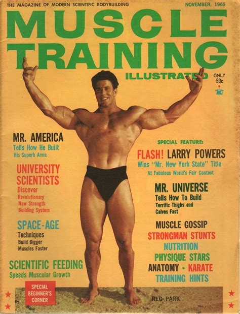 Muscle Training Illustrated November 1965 EphemeraForever Muscle