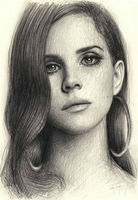 Drawing Lana Del Rey Np