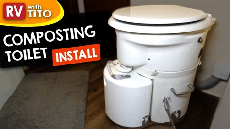 Composting Toilet Install In Rv Roof Venting Youtube