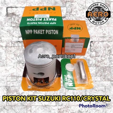 Jual PISTON KIT NPP SUZUKI RC110 RC 110 CRYSTAL TORNADO GS 110