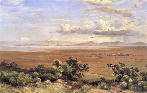 Valle De M Xico Jose Maria Velasco Wikiart Org Landscape