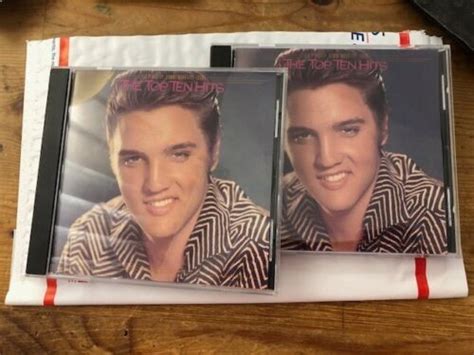 Elvis Presley Top Ten Hits 2 Cd 1988 Commemorative Issue 38 Songs 78635638325 Ebay