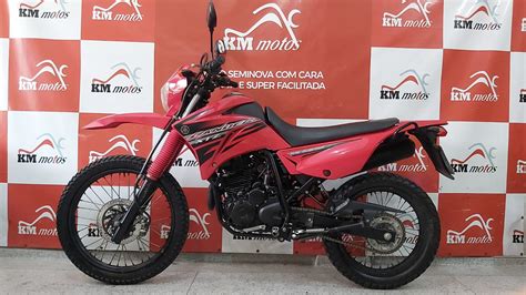 Yamaha Xtz Lander Vermelha Km Motos Sua Loja De Motos Semi