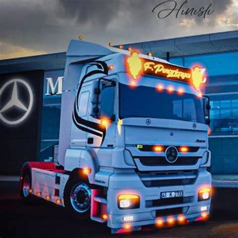 ETS 2 Mercedes Axor Modu 1 46 Game Mods TR Oyun Modlarının